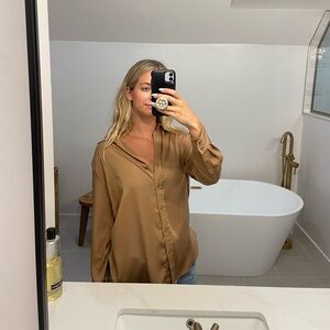 Banana republic extra small button down blouse